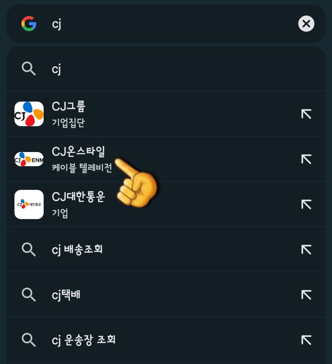 CJ-홈쇼핑-편성표-및-채널번호-확인하는-방법-안내-다음,-네이버,-구글-사이트에서-CJ온스타일-입력하고-검색하기