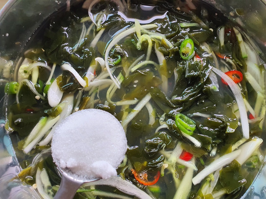 미역오이냉국