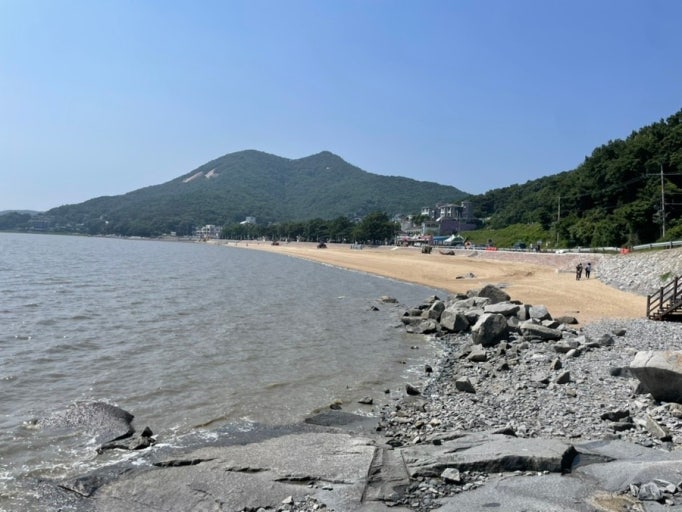 동막해변 백사장 이미지