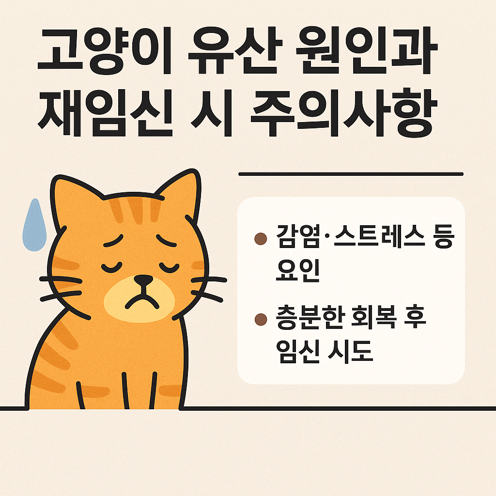 고양이 유산 원인 (1)