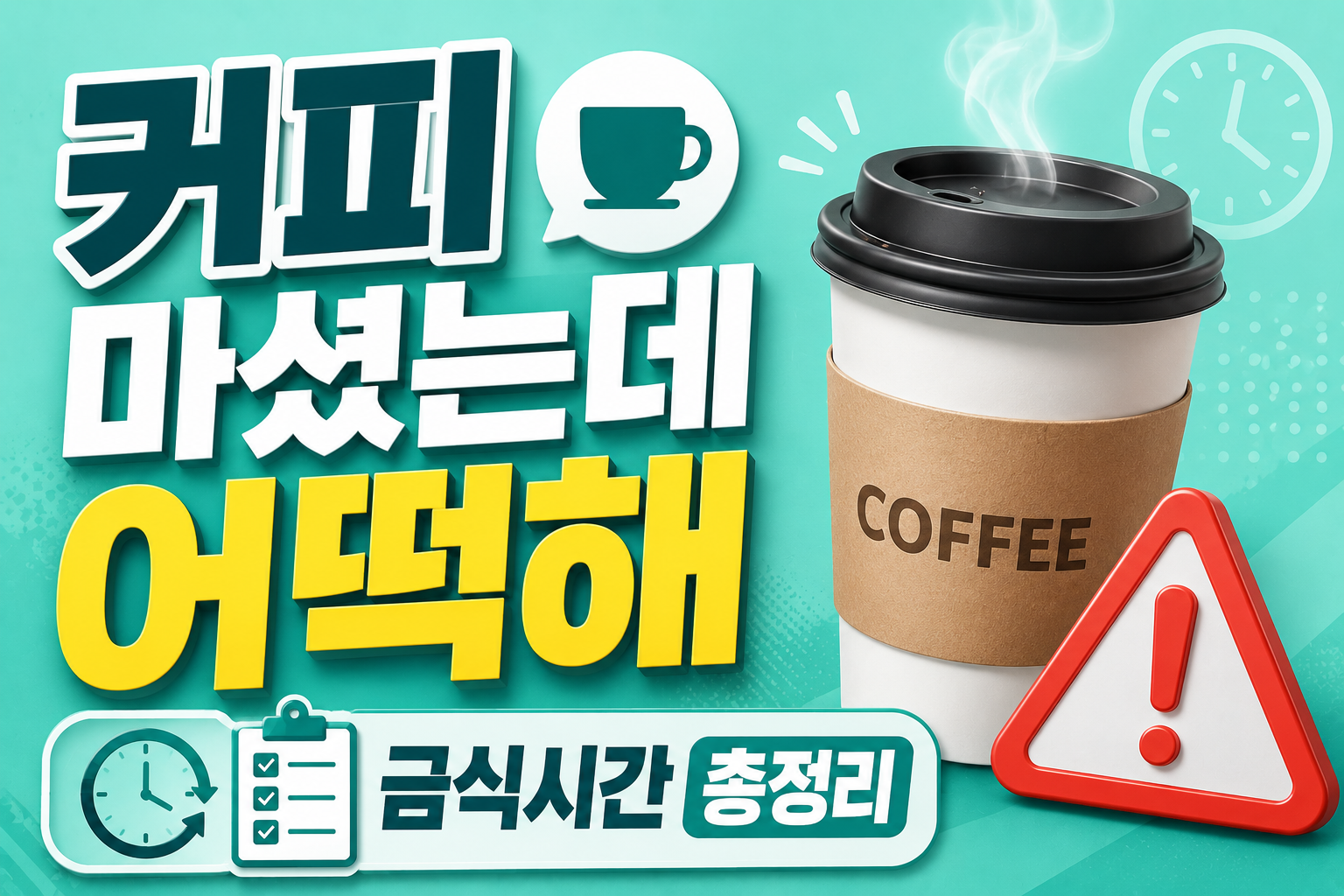 건강검진 전 물 마셔도 될까?|금식시간 총정리 2026