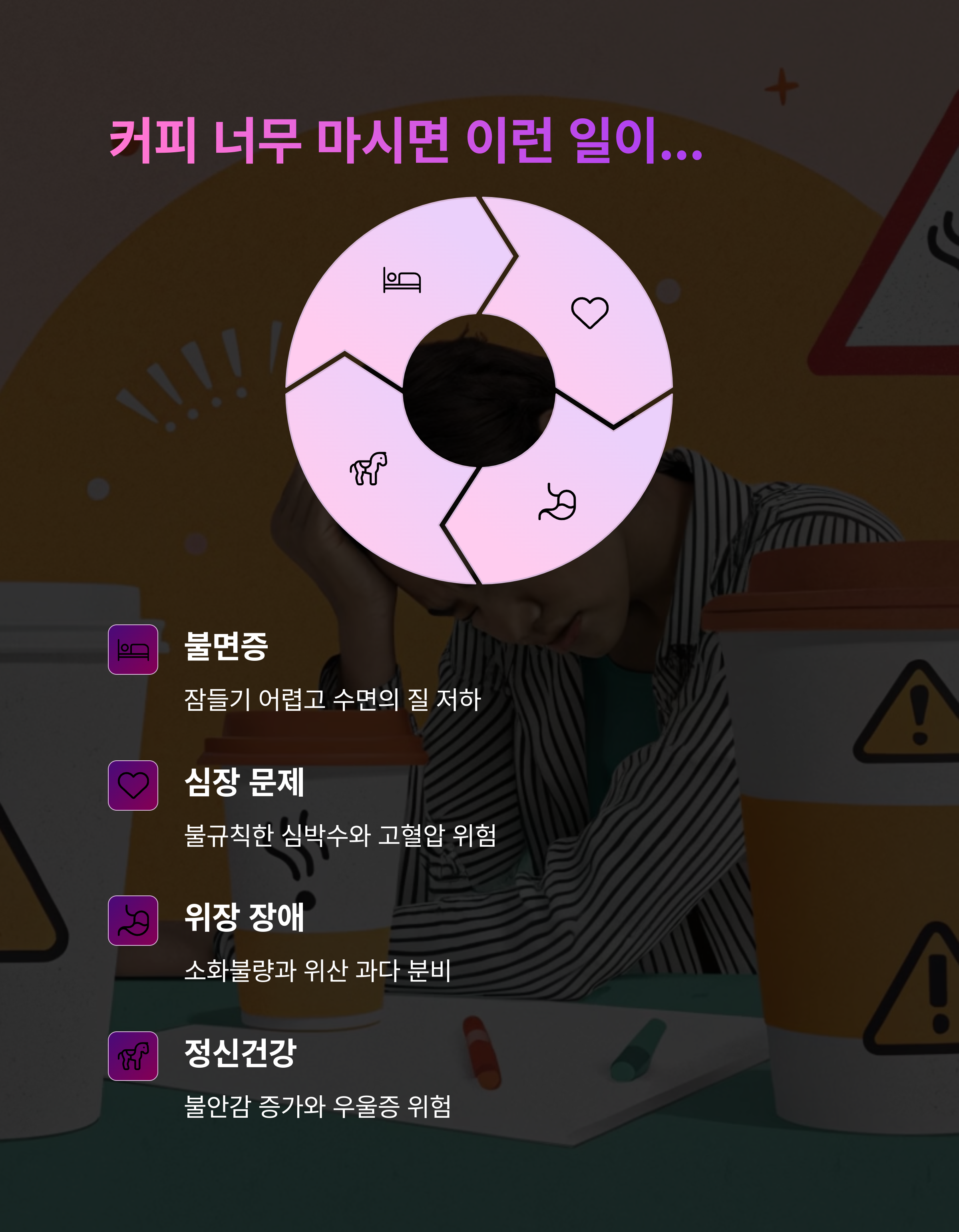 ⚠️ 커피 중독의 부작용