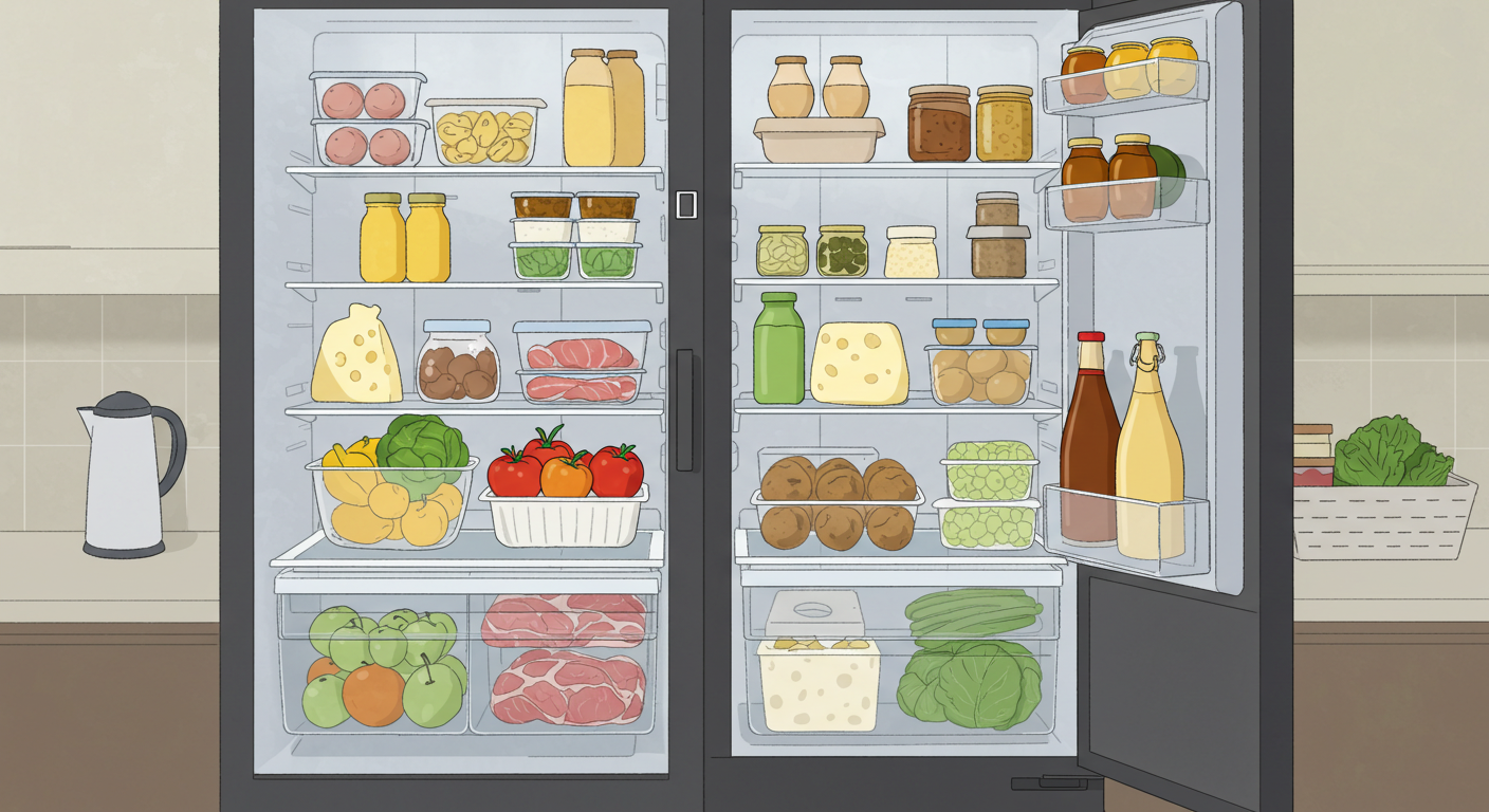 음식물 쓰레기 줄이기&amp;#44; 식품 신선도