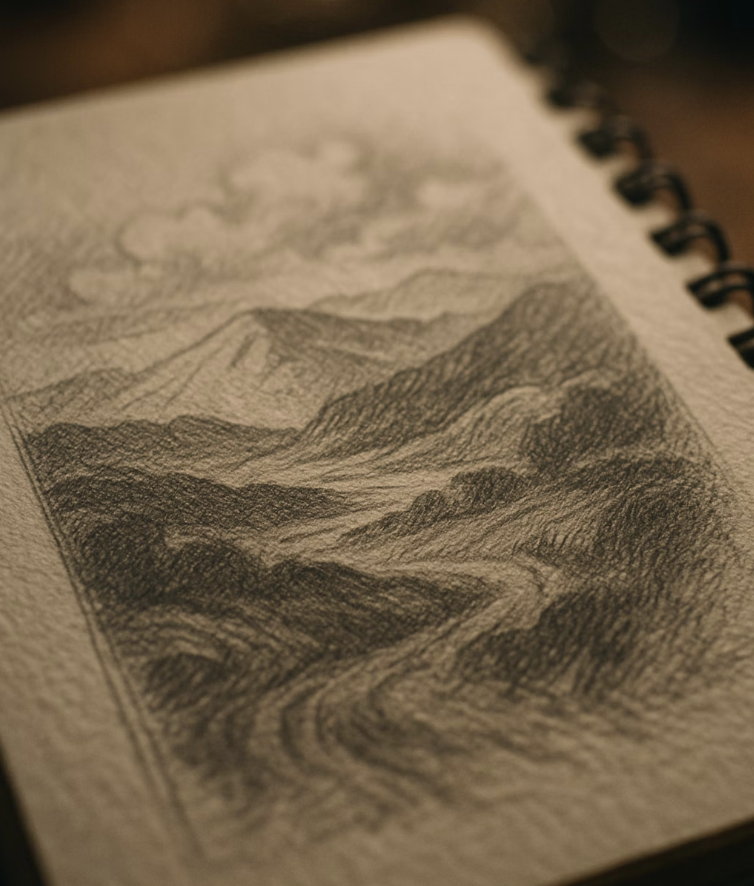 연필의 단짝, 스케치북