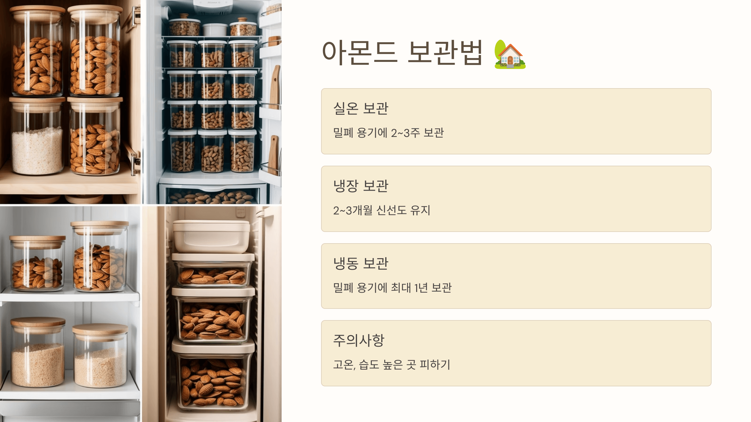 아몬드 사진입니다.