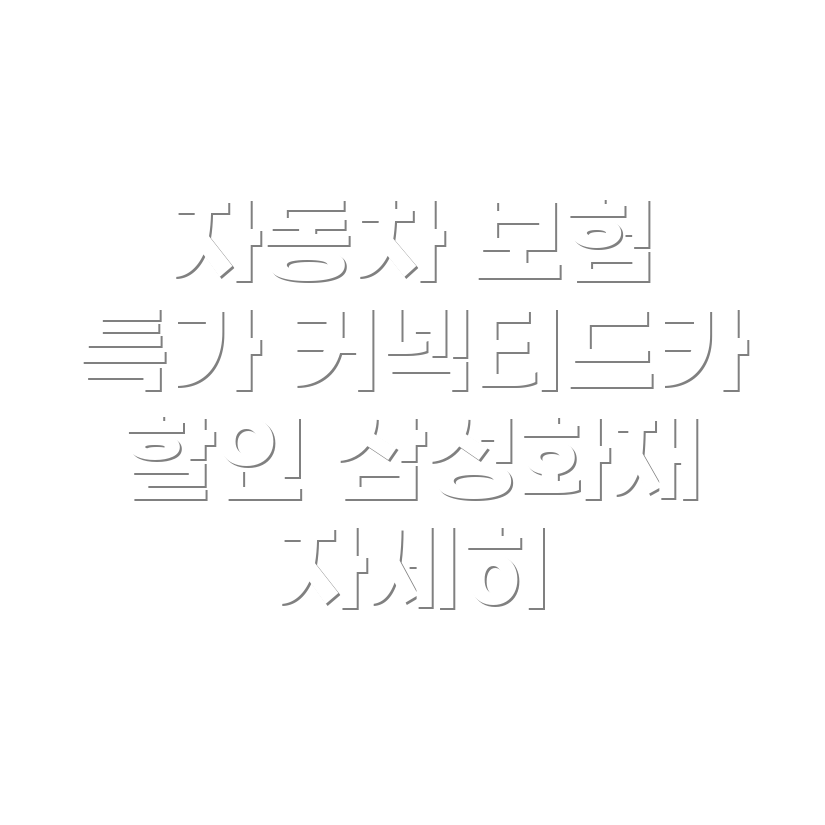 다이렉트 자동차 보험