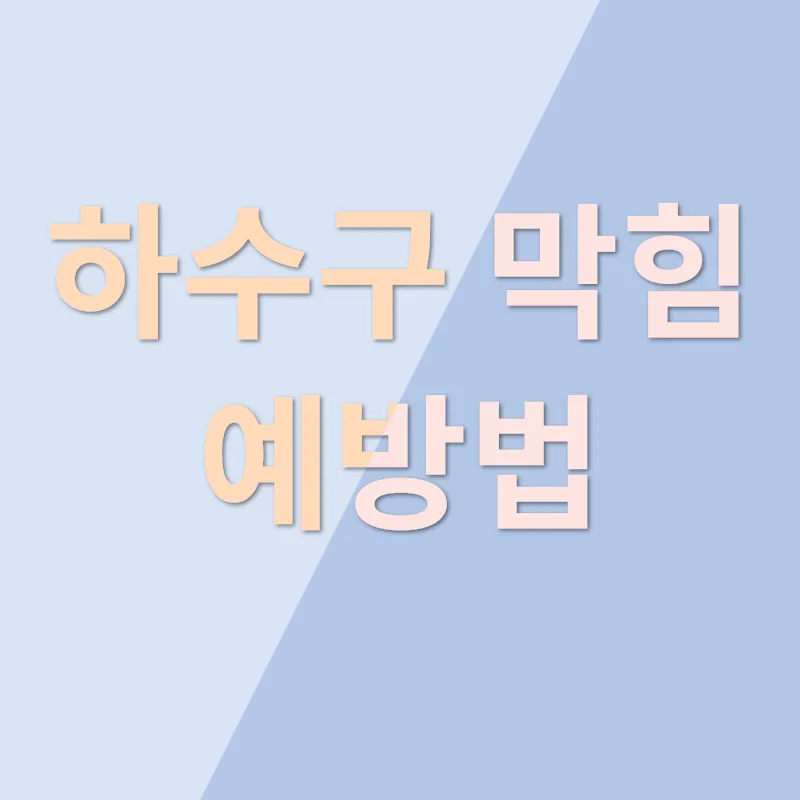 하수구 막힘_3