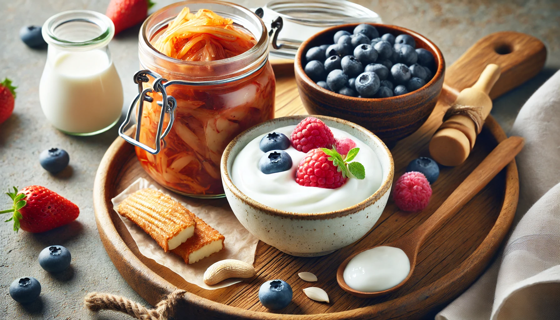 잦은 배앓이 줄이는 유산균 식단