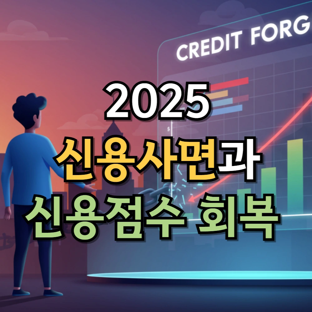 2025년 신용사면과 신용점수 회복 완벽 가이드