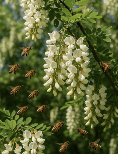 5월 아카시아꽁 명소와 꿀벌의 이동, 계절이 만드는 풍경 관련 사진