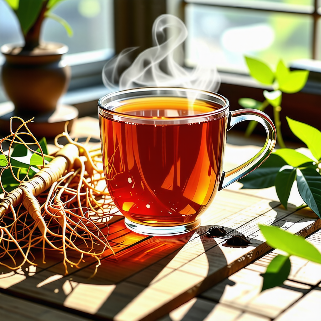 인삼차, 홍삼차 비교 특징 제조방법