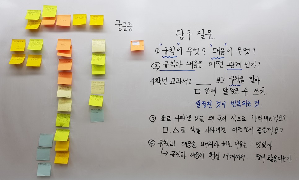 칠판정리