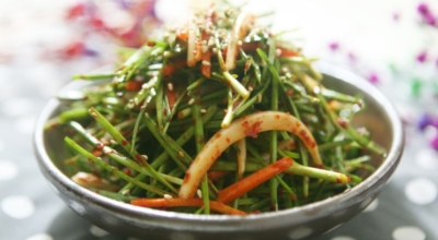 부추무침이미지