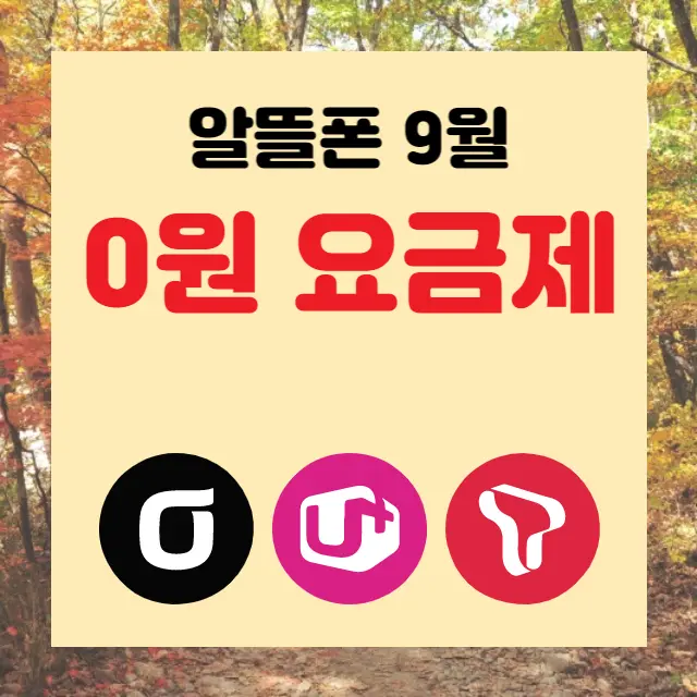 알뜰폰-0원요금제