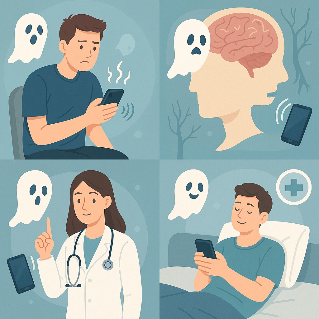 유령 진동 증후군에 대한 이미지