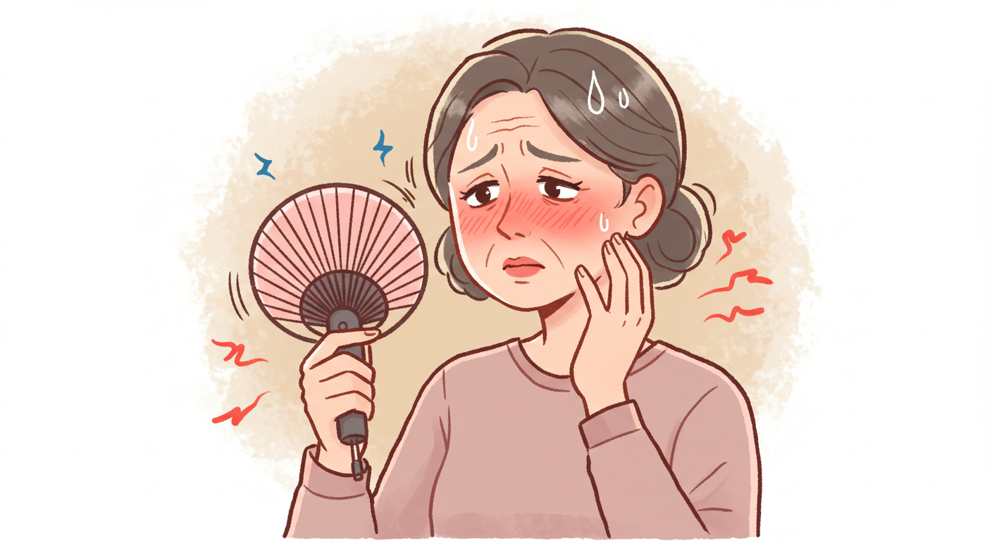 갱년기 여성-사진