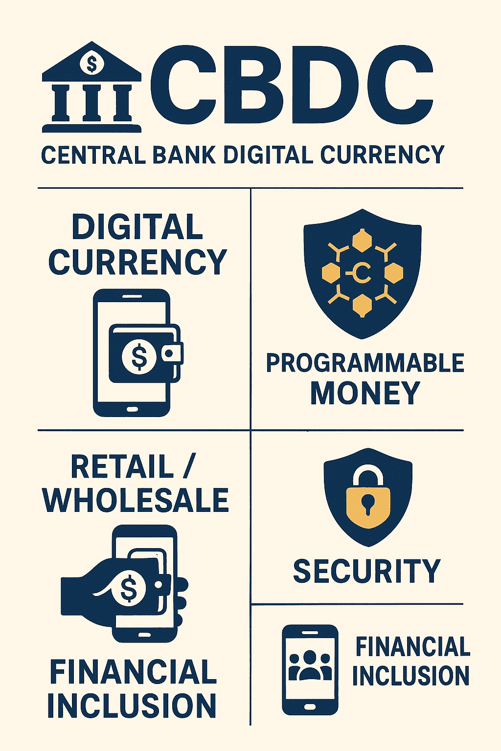 중앙은행 디지털 화폐(CBDC) 도입 본격화, 최근 동향과 투자 기회 정리