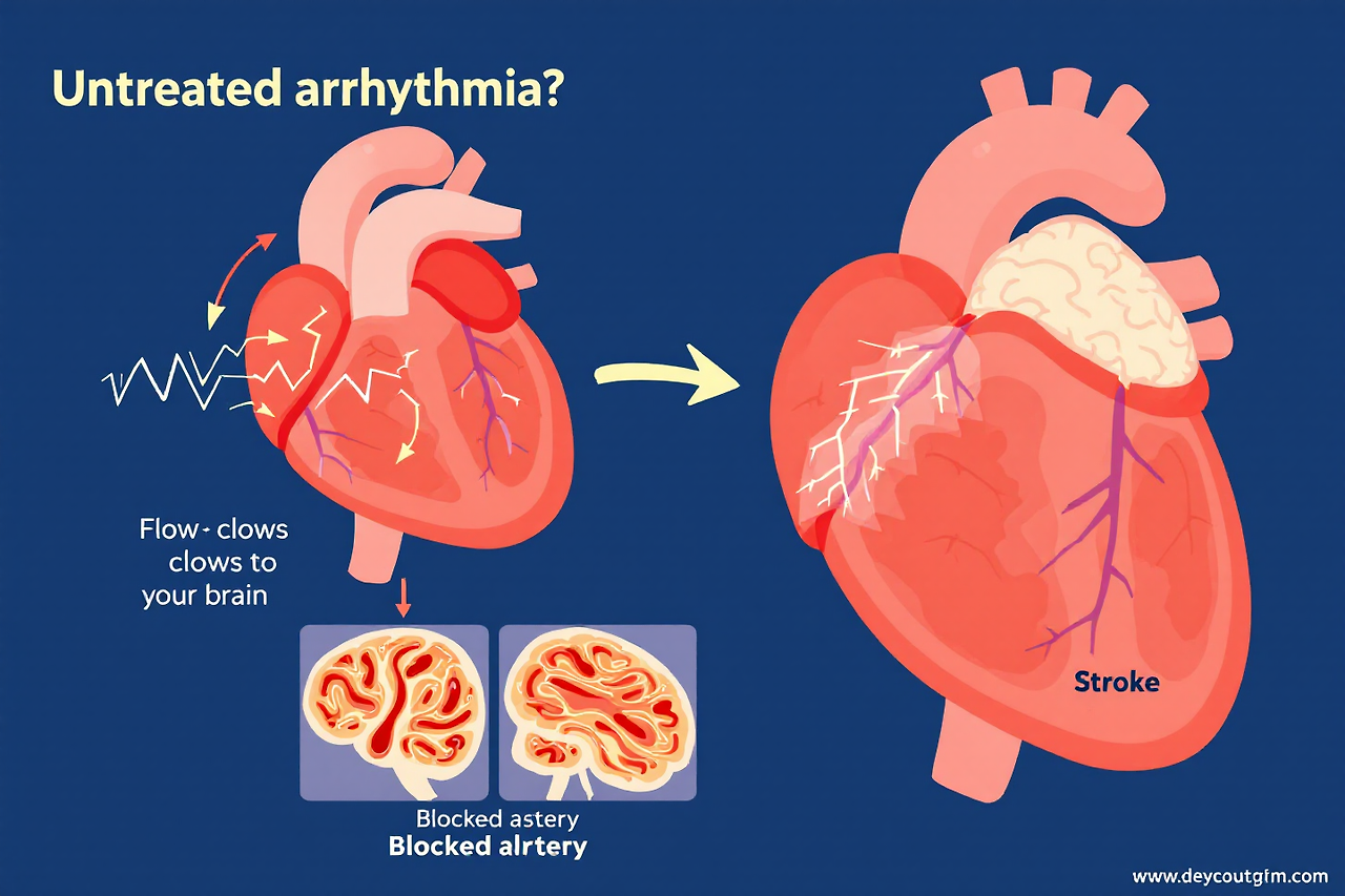 부정맥 방치시 발생하는 합병증