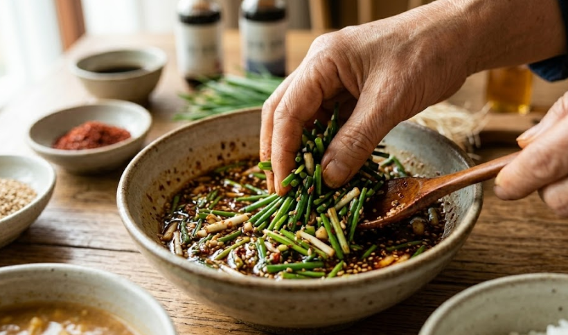 달래장 황금레시피