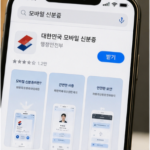 모바일 신분증 사용법