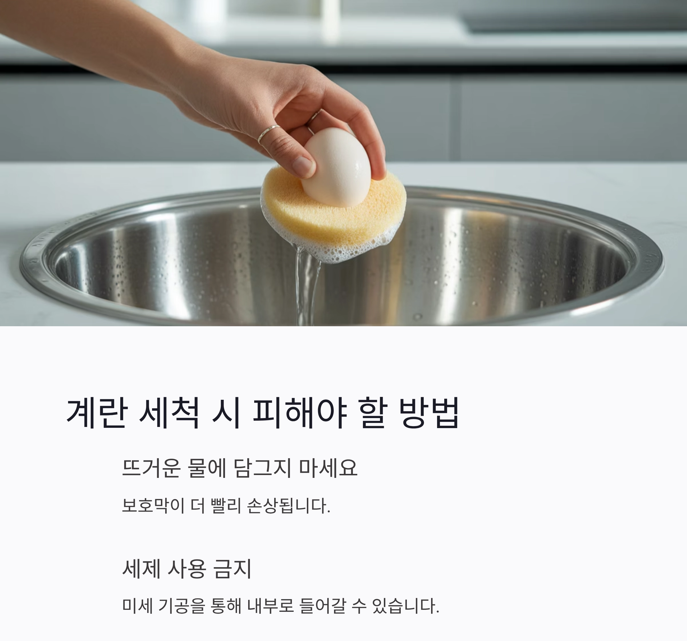 계란 껍질 세척, 꼭 해야 할까? 안전한 사용 가이드