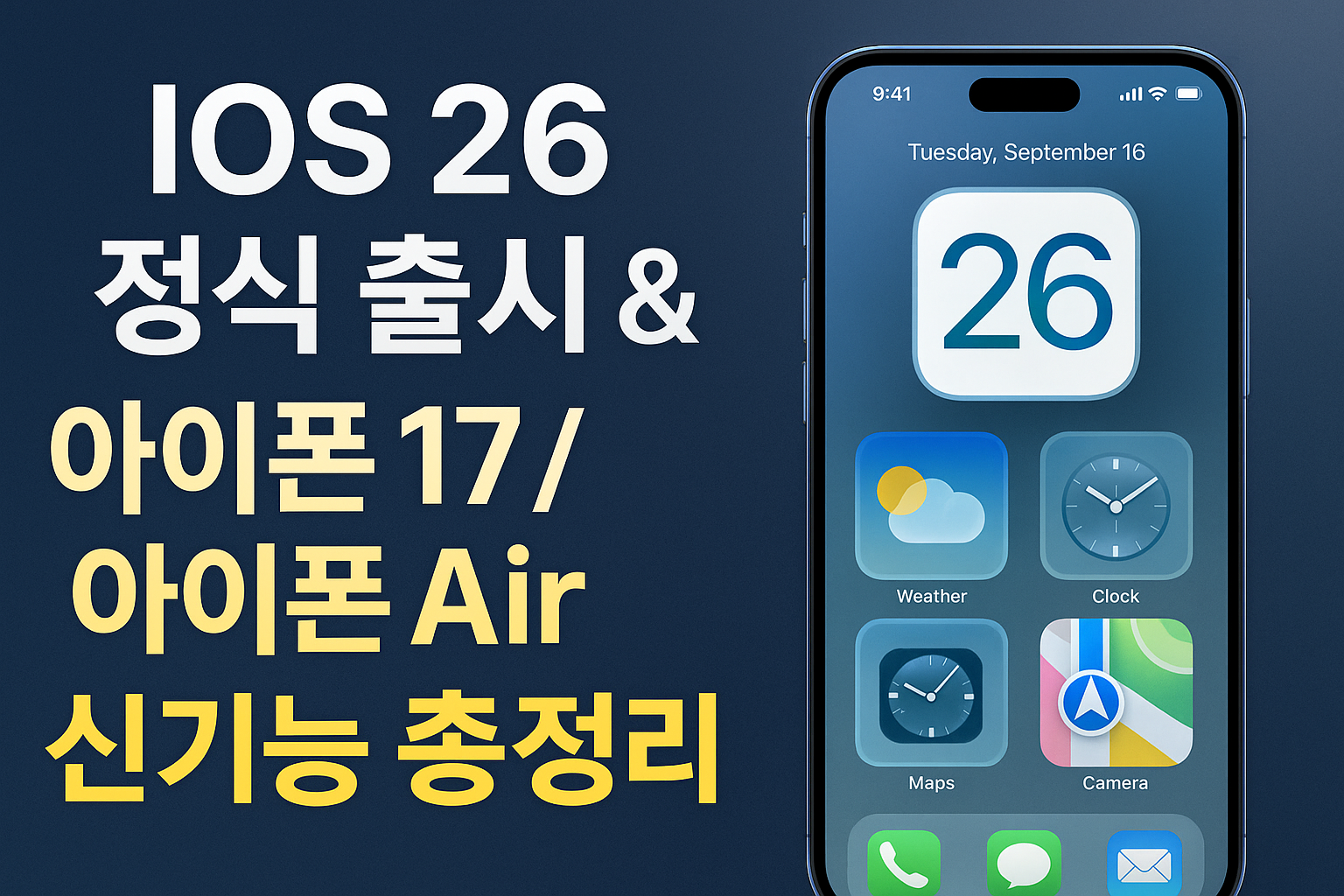 아이폰 17 IOS26 애플