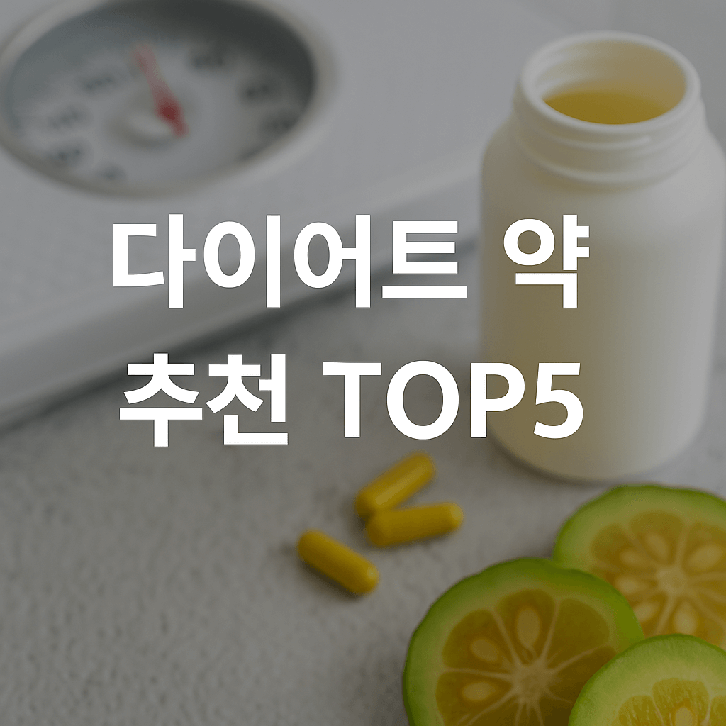 다이어트 약 추천 TOP5