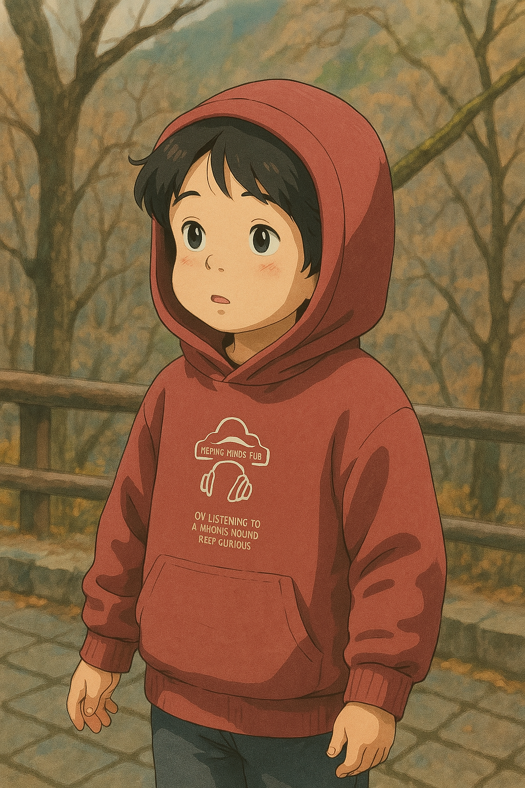 산에 간 아이 그림