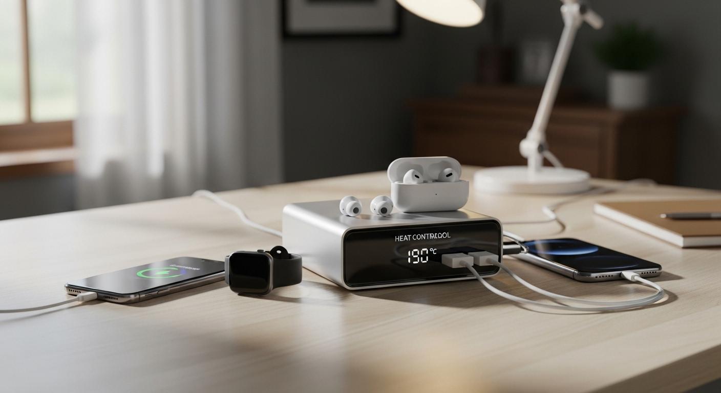 발열 제어 멀티충전기 1달 사용 후기