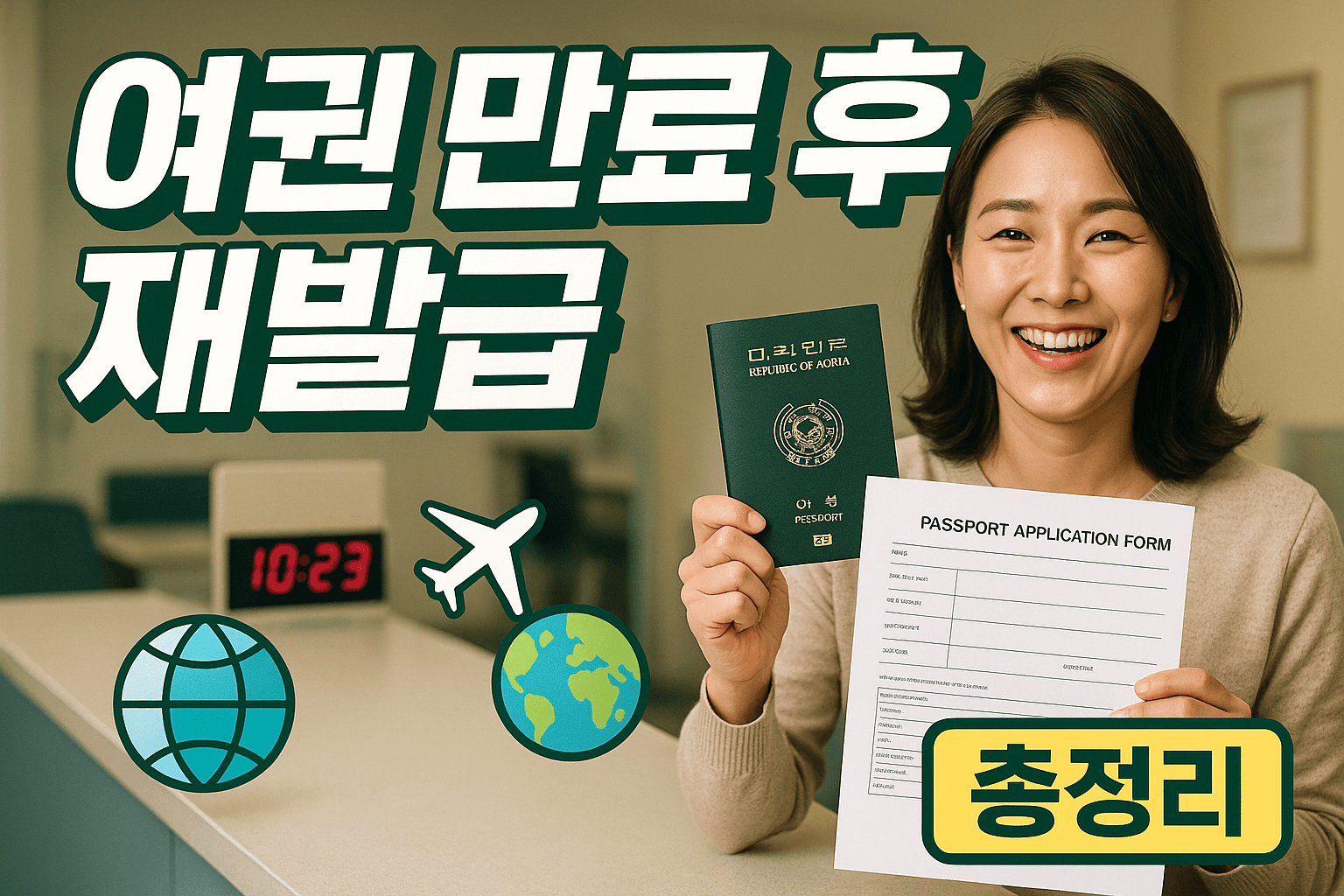 여권 만료 후 재발급 발급방법 소요시간 준비물 총정리