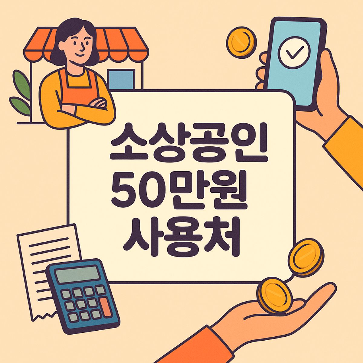 소상공인 50만원 사용처 관리비도 가능할까? 대표 이미지