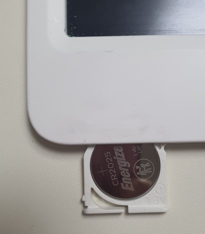 샤오미 전자노트 배터리 교체