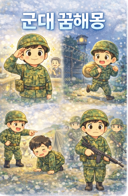 군대 꿈해몽! 군대 다시가는 꿈해몽! 유형 10가지 총정리!