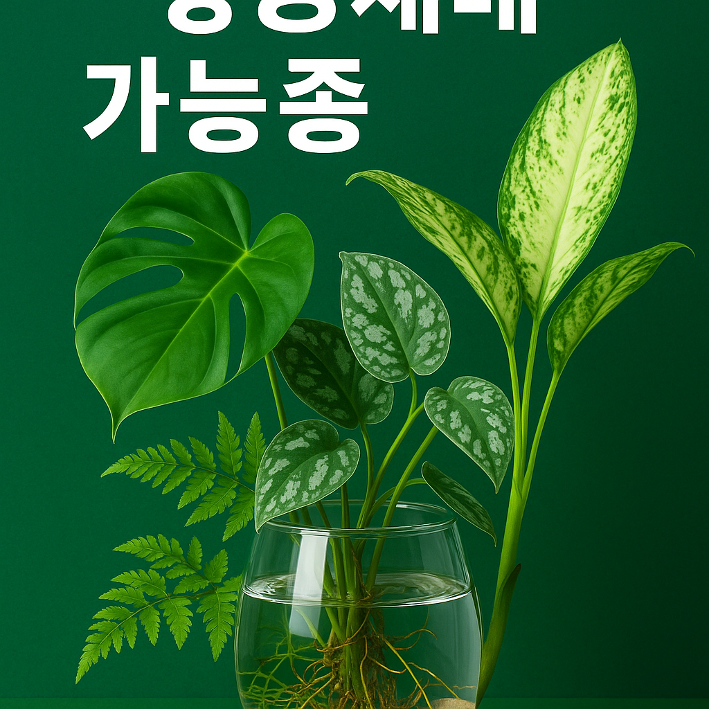 수경재배와 열대식물