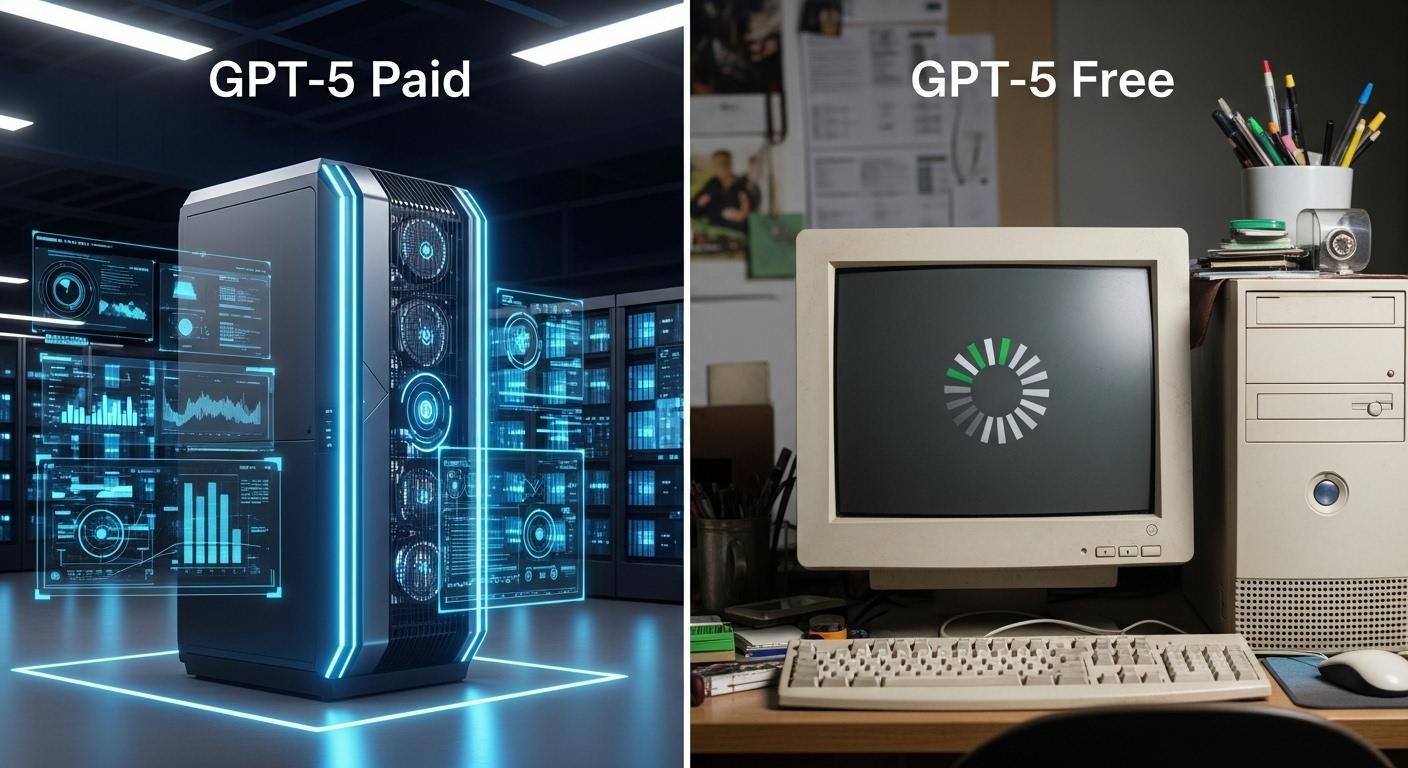 gpt5 유료 무료 차이