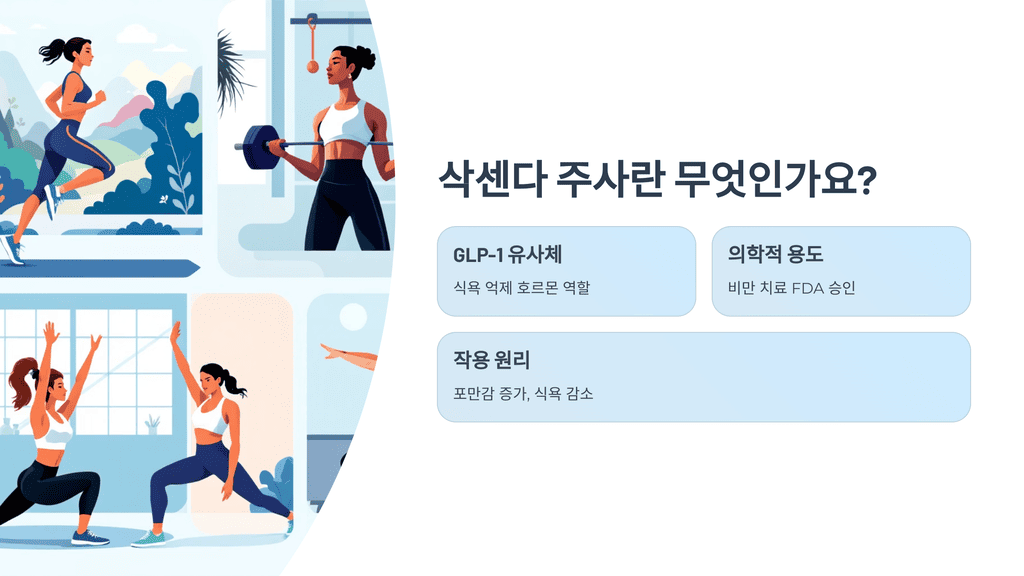 삭센다 주사란 무엇인가요?