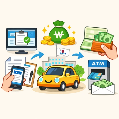 자동차세 환급 직관 이미지