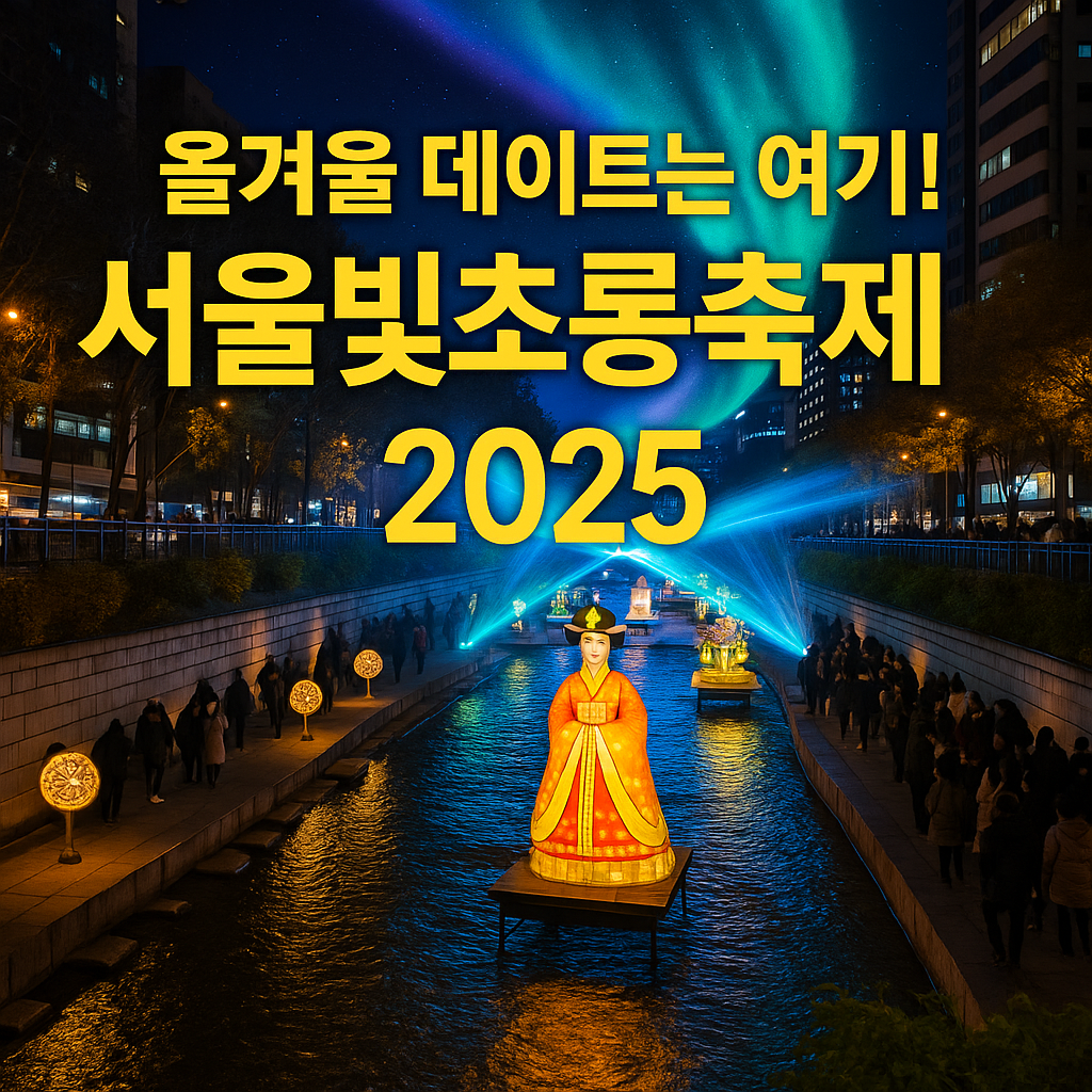 12월 가볼만한 곳 서울 : 서울빛초롱축제 2025 일정