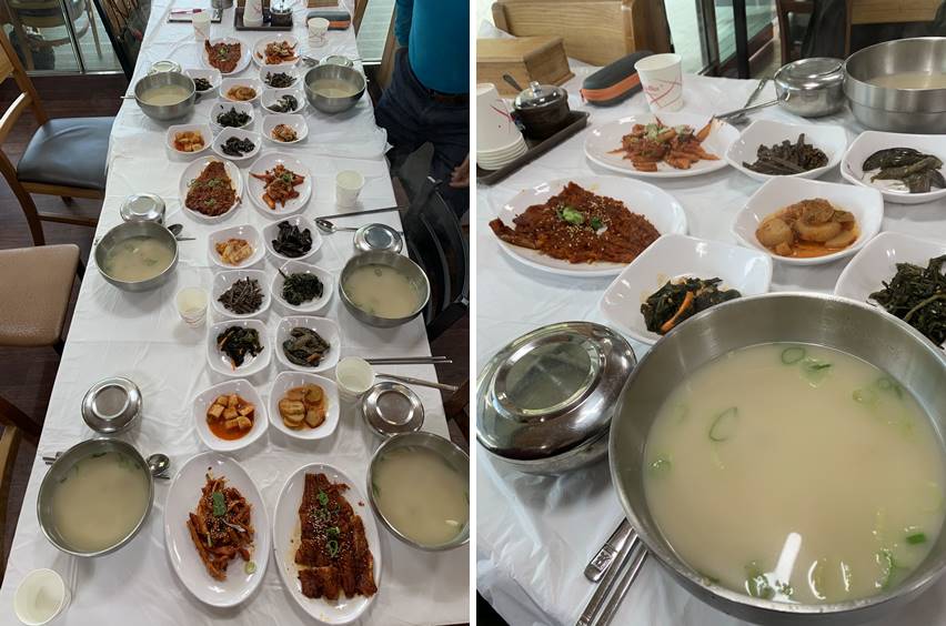 황태국과 더덕구이, 명태구이