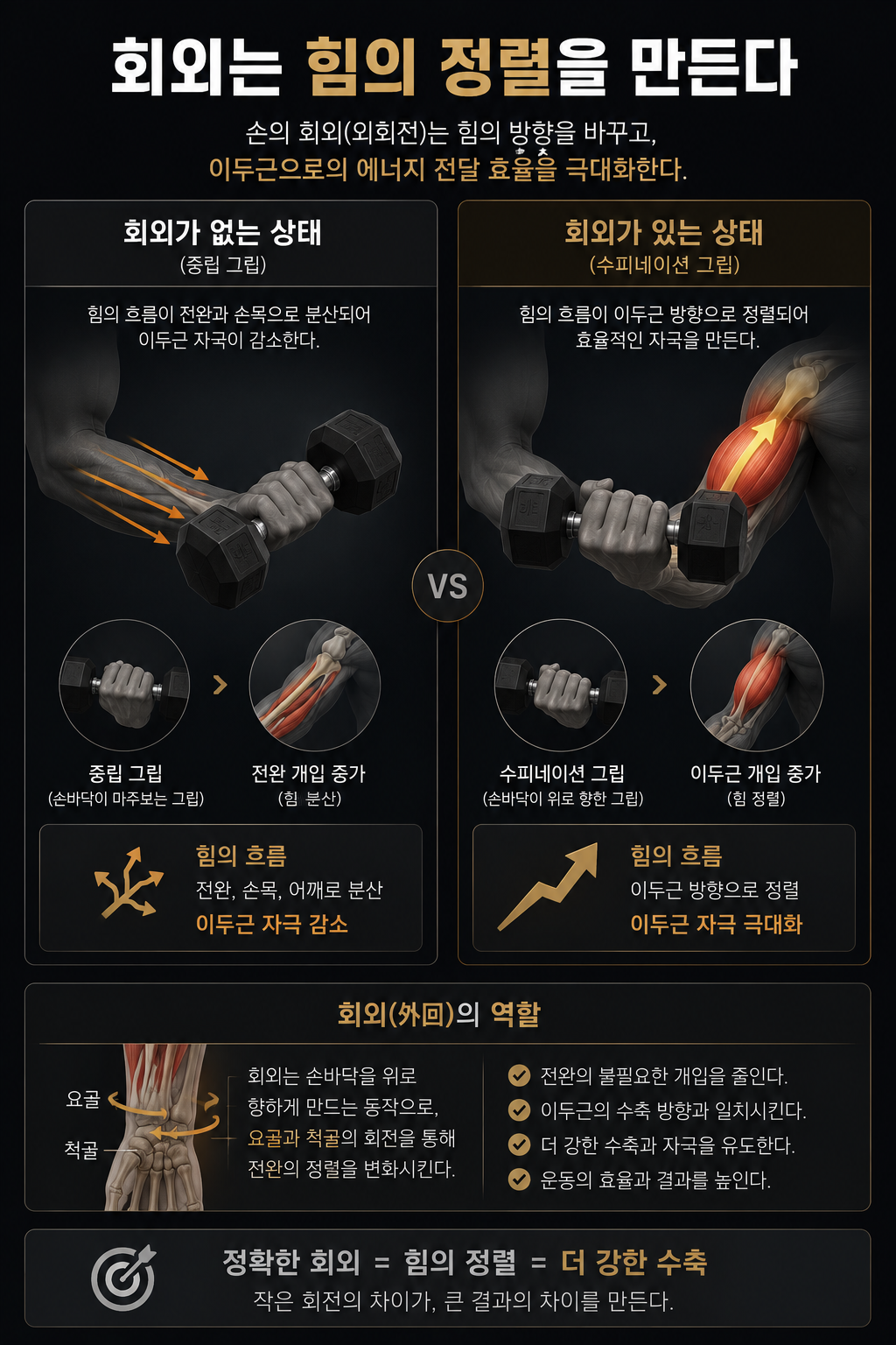 회외는 힘의 정렬을 만든다