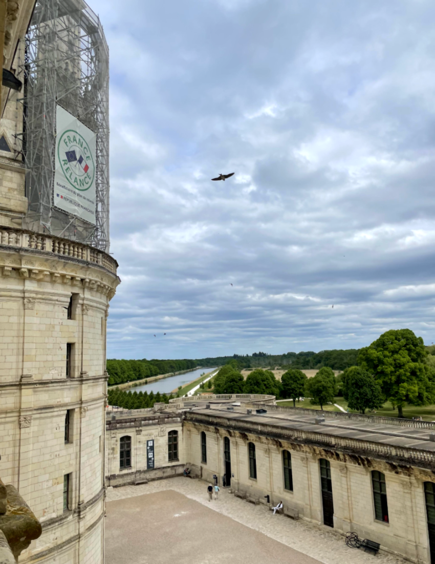 샹보르 성 야외