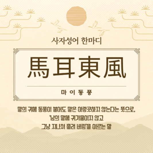 마이동풍
