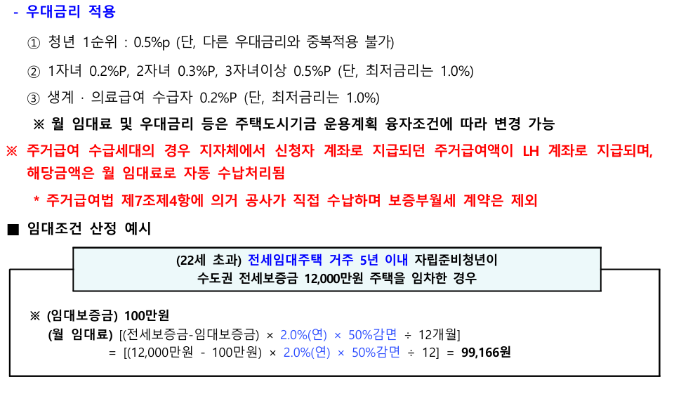 임대 조건