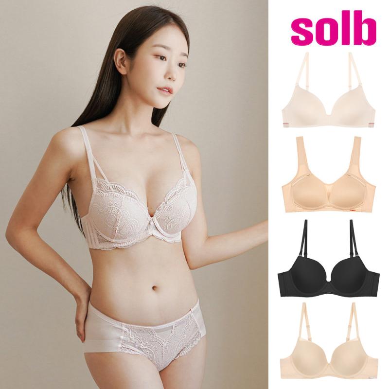 비너스 솔브 ABCDEFG컵 빅사이즈 노와이어 큰컵 레이스 예쁜 편한 브라 속옷