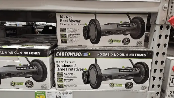 수동 잔디깎기 기계 : Manual Lawn Mower