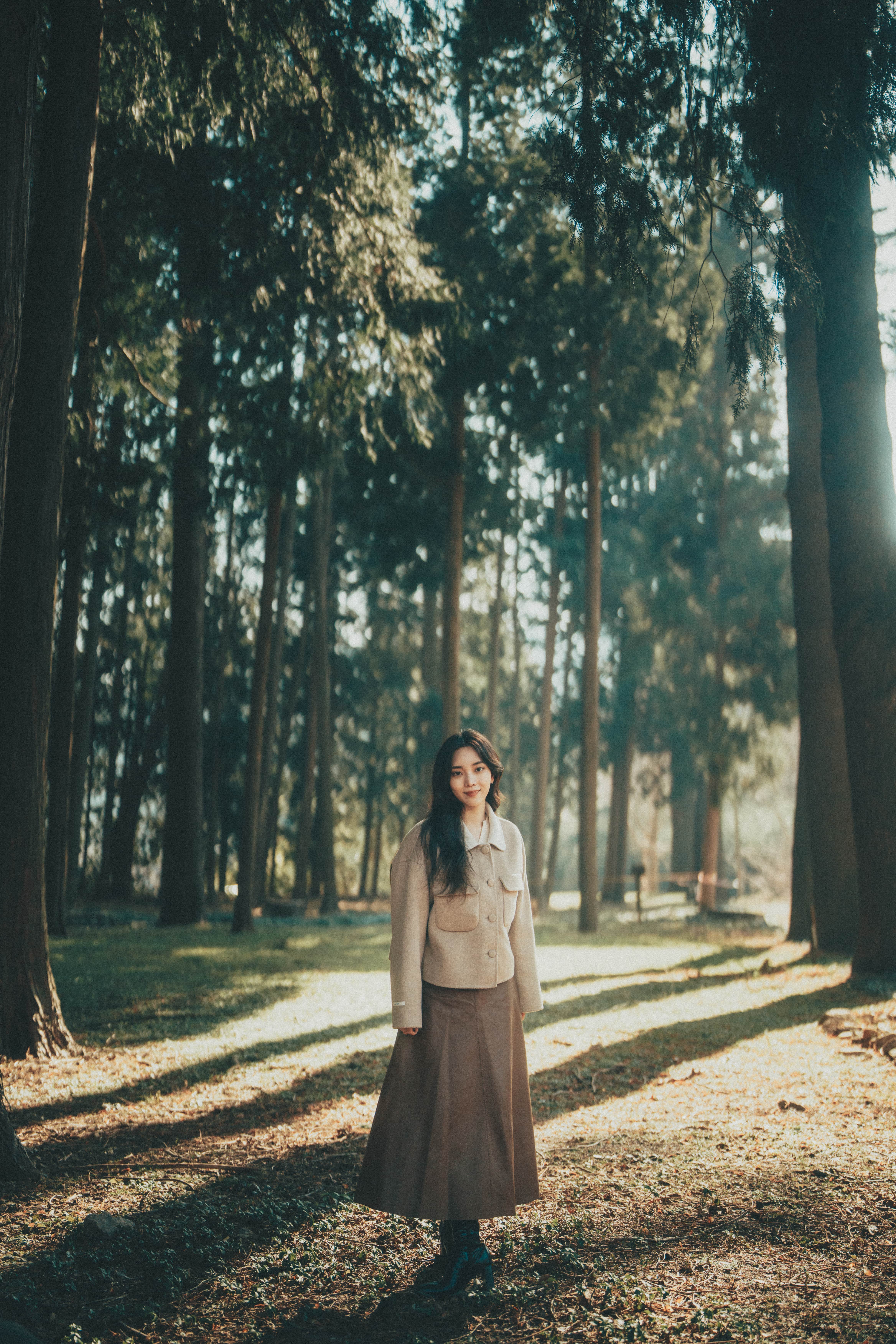 FL 룩으로 촬영한 역광 인물 사진