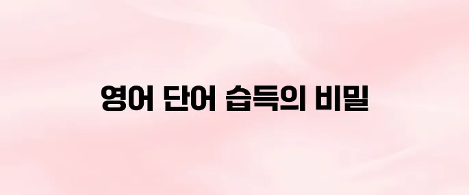 똑똑보카 앱 다운로드｜영어 단어 암기 최적화 앱 (2025 최신)