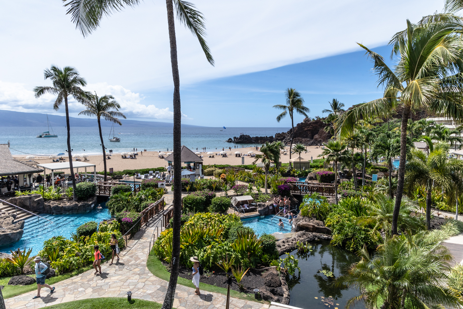 마우이 블랙락 비치