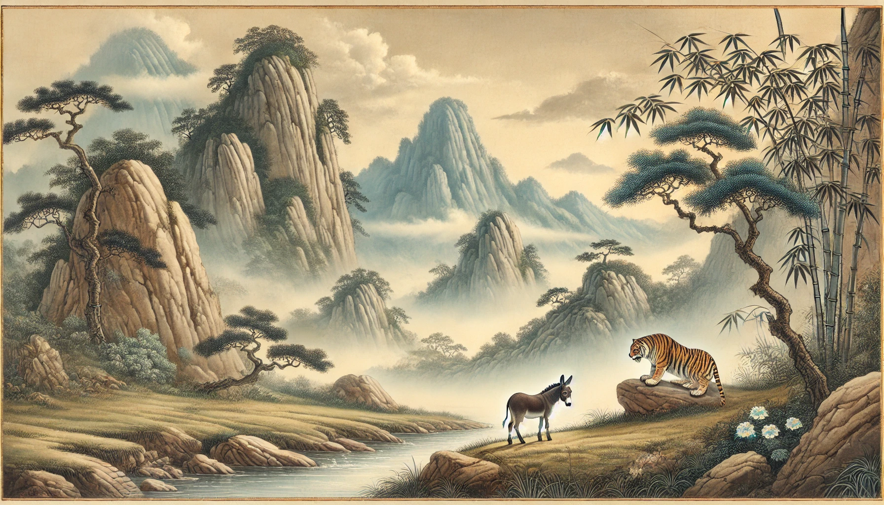 검려지기 黔驢之技