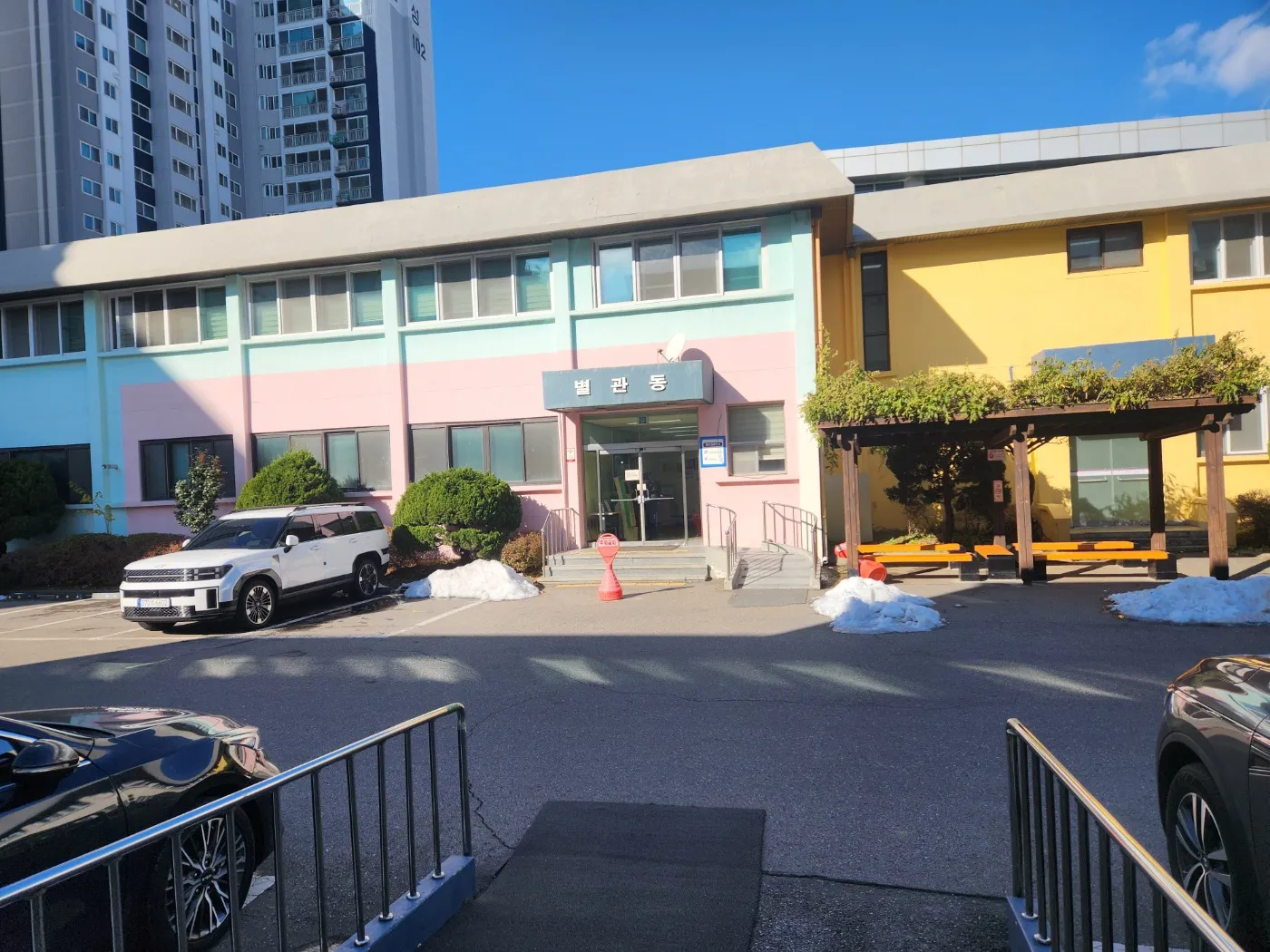 안양시-호계도서관-별관정면